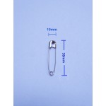 SAFETY  PIN 1" --  blue BOX  